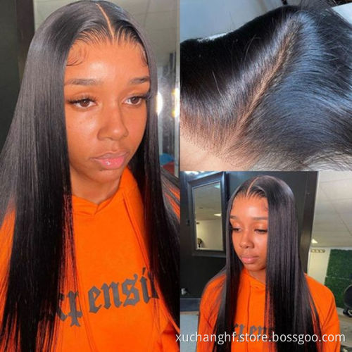 HF factory cheap price full lace wigs 100% virgin human hair vendor wholesale 150% density full lace human hair wig